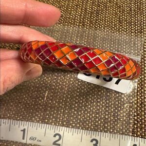 3157-Sequin Enamel Bracelet